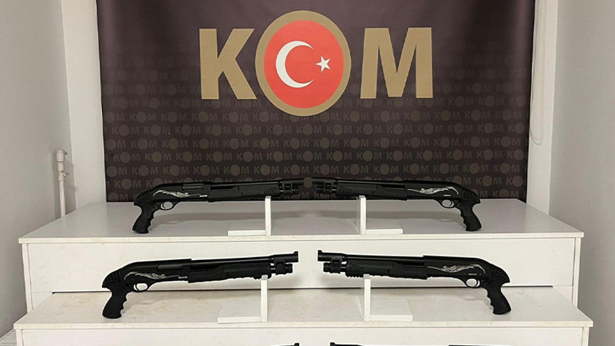 Kocaeli'de kaçak silah operasyonu