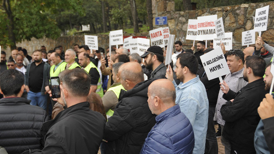 Aileleriyle eyleme hazırlanıyorlar: Gebze'de servisçiler isyanda!
