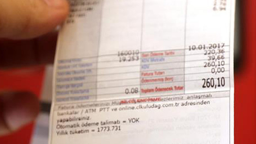 Elektrik kesilince fatura düşük gelecek