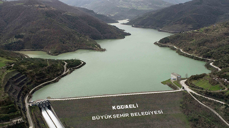 Kocaeli, susuz kalabilir. Yuvacık Barajı bugün geçen yılın en düşük seviyesinin altına indi!