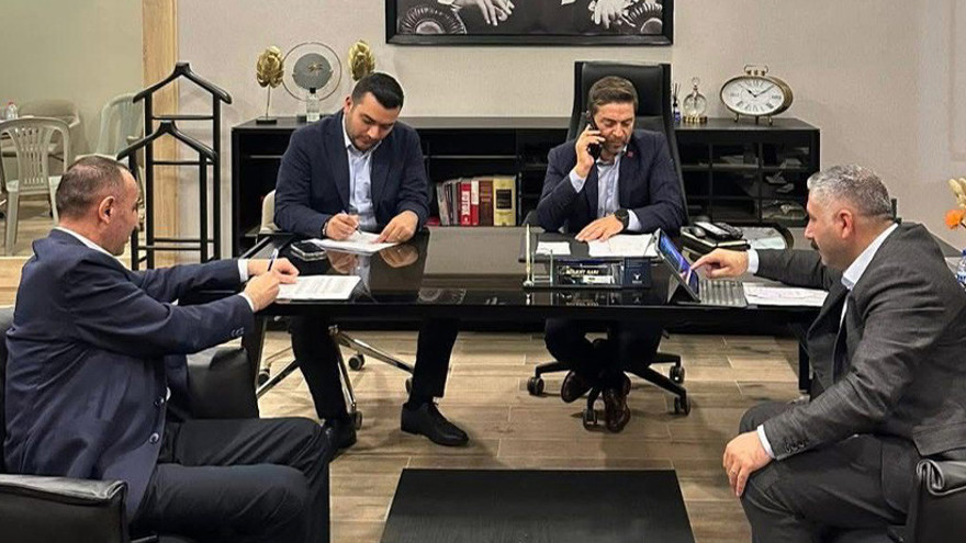 Bülent Sarı ve batı yakası ilçe başkanları yoğun mesaide