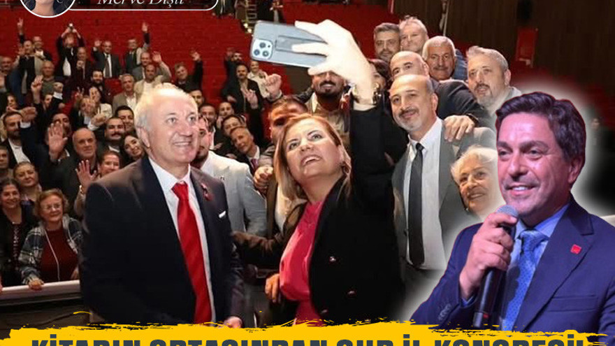 Kitabın ortasından CHP il kongresi!