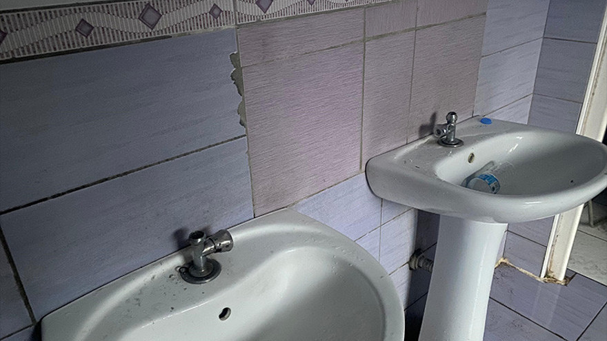 Mesire alanındaki şadırvanı bakın ne hale getirdiler...