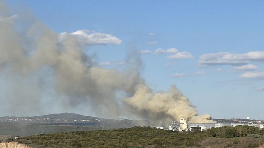 Gebze'deki fabrikada korkutan yangın