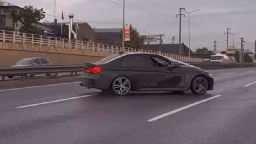 Kocaeli'de düğün konvoyunda drifte büyük ceza