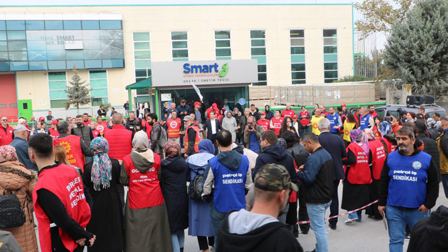 Kocaeli'de bir fabrikada daha işçiler greve çıktı!