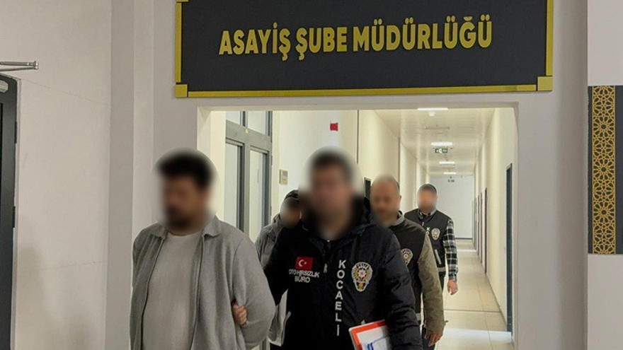 Kocaeli'de hırsızlık ve sahtecilik operasyonu: 3 tutuklu