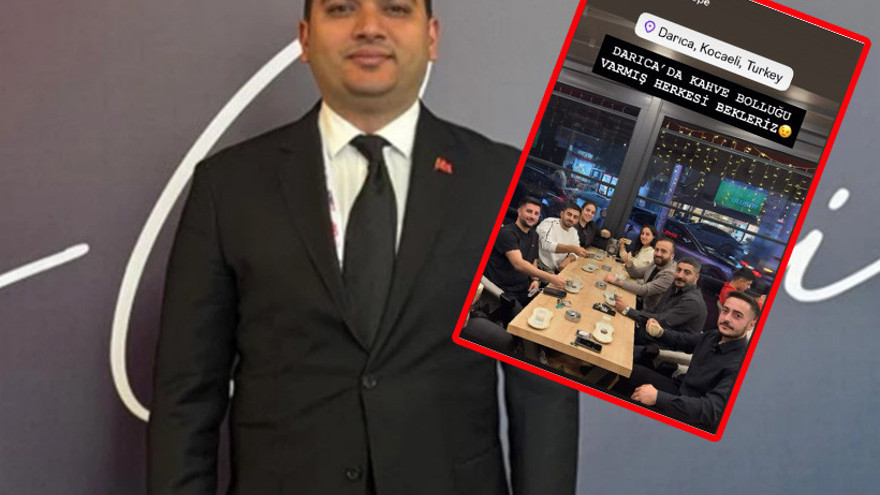 CHP’li gençlerden ilçe başkanını kışkırtacak hareketler