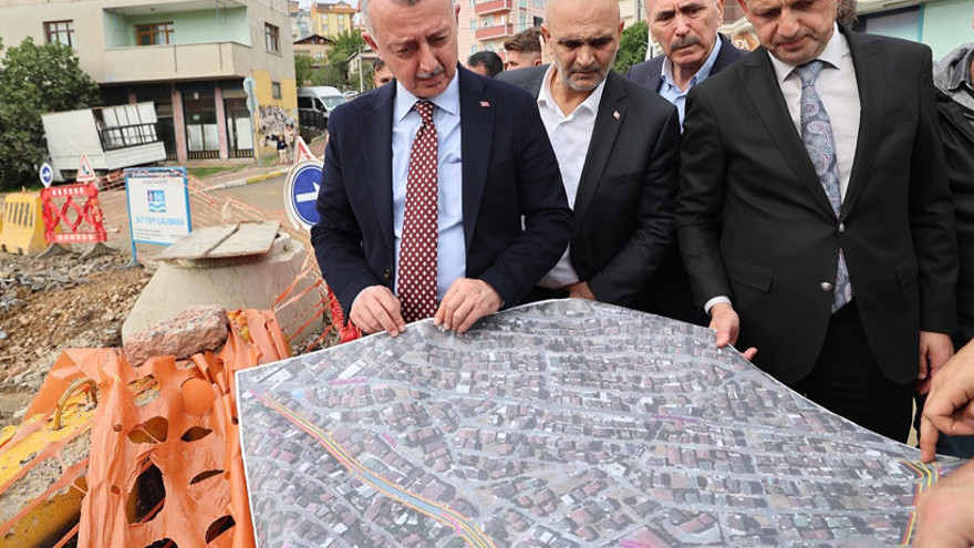 Büyükakın projeleri sahada inceledi