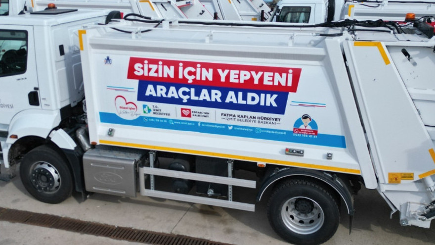 İzmitlilerin gözü aydın! Yeni çöp kamyonları bugün görücüye çıkıyor