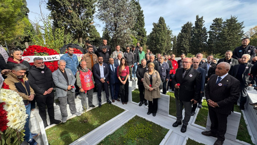 Lastik-İş, işçi önderi Rıza Kuas'ı andı