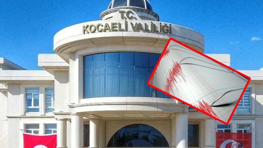 Kocaeli Valiliği'nden deprem açıklaması